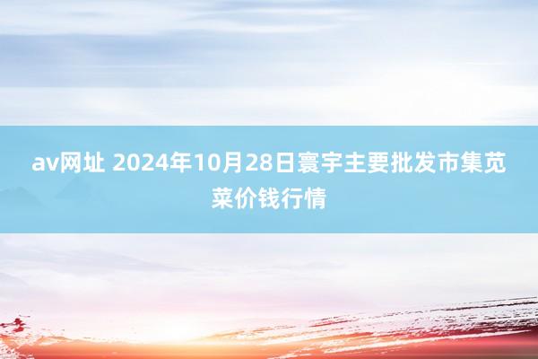 av网址 2024年10月28日寰宇主要批发市集苋菜价钱行情